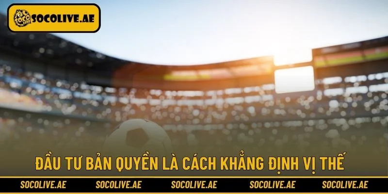 Đầu tư bản quyền là cách khẳng định vị thế